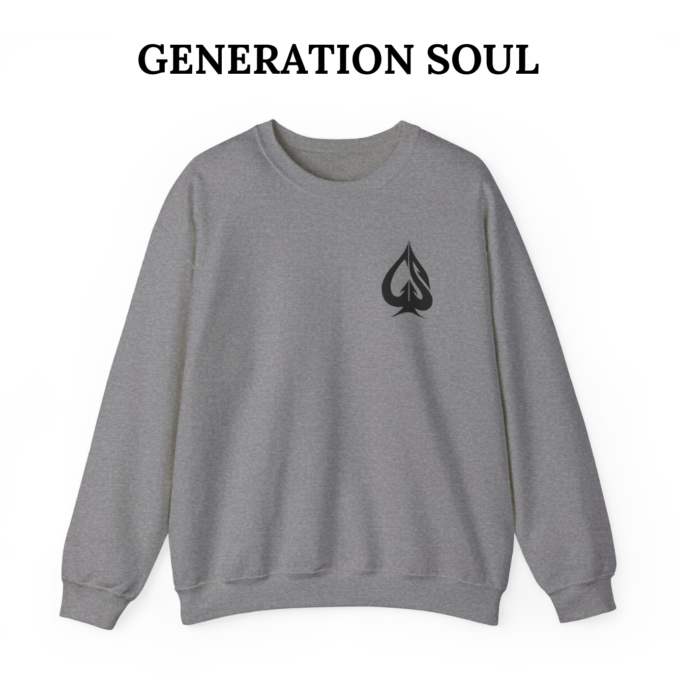 Women Heavy Blend™ Crewneck Printed Sweatshirt