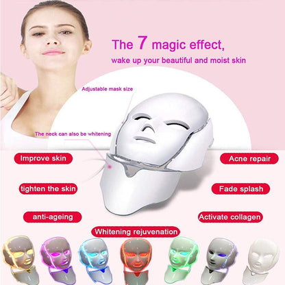 LED Photon Rejuvenation Beauty Mask - Kennedy Conglomerate Inc 