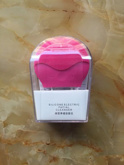 Ultrasonic Rechargeable Electric Face Cleanser - Kennedy Conglomerate Inc 