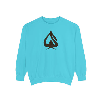 Men Garment-Dyed Sweatshirt