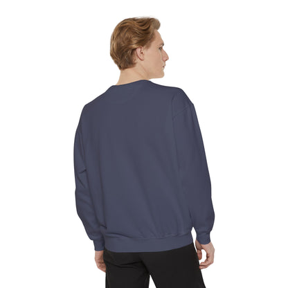Men Garment-Dyed Printed Sweatshirt - Kennedy Conglomerate Inc 