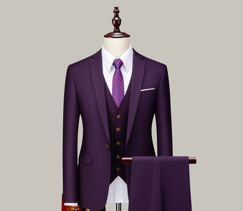Men's Three-piece Suits For Groomsmen - Kennedy Conglomerate Inc 