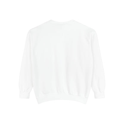 Men Garment-Dyed Printed Sweatshirt