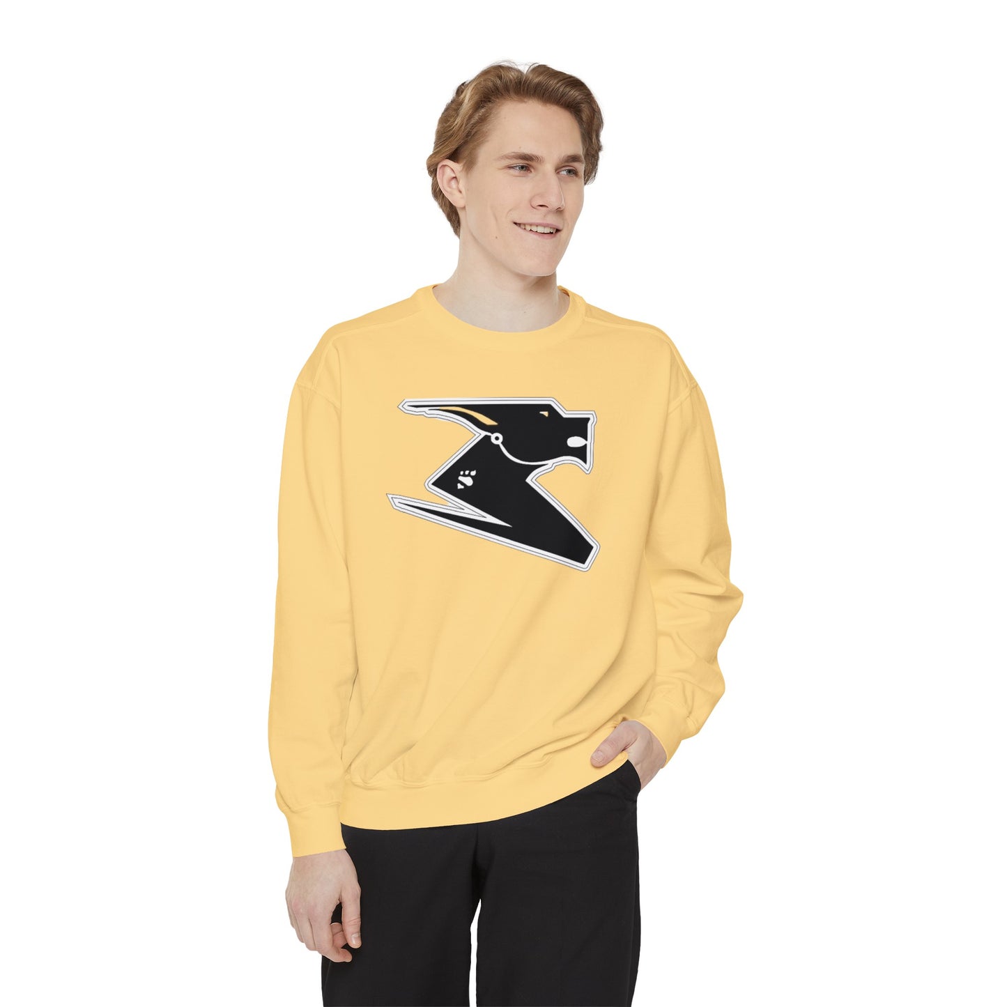 Men Garment-Dyed Sweatshirt - Kennedy Conglomerate Inc 