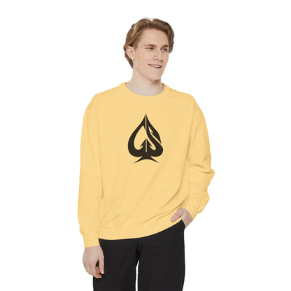 Men Garment-Dyed Sweatshirt