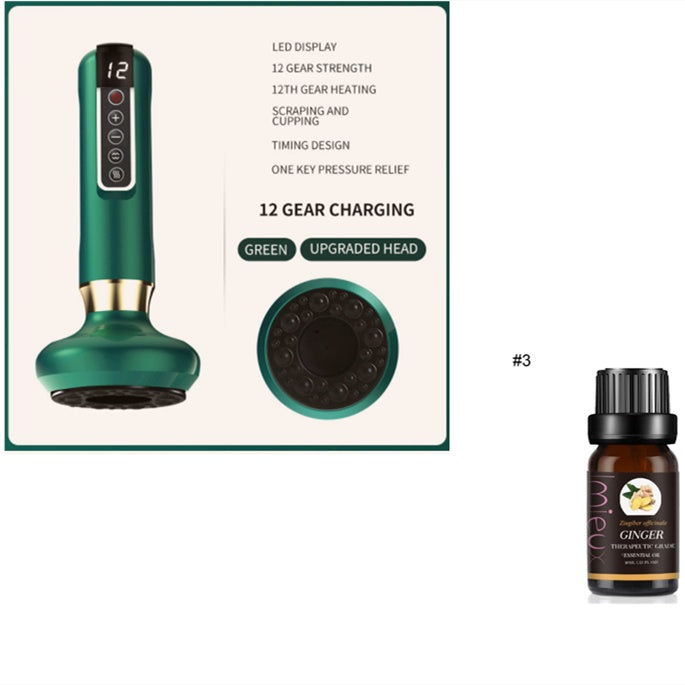 Electric Vacuum Cupping Massager For Body Anti-Cellulite - Kennedy Conglomerate Inc 
