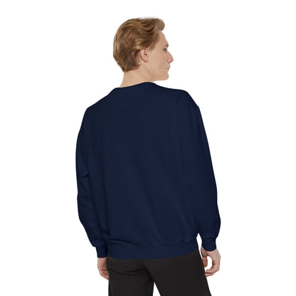Men Garment-Dyed Printed Sweatshirt - Kennedy Conglomerate Inc 