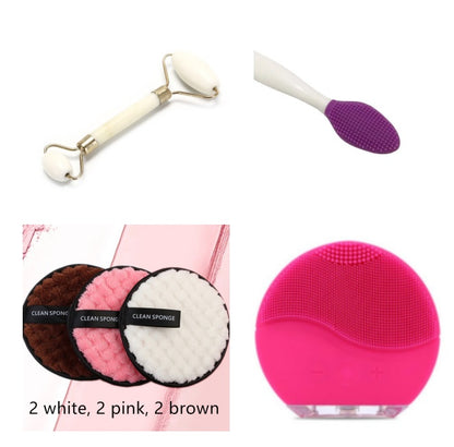 Ultrasonic Rechargeable Electric Face Cleanser - Kennedy Conglomerate Inc 