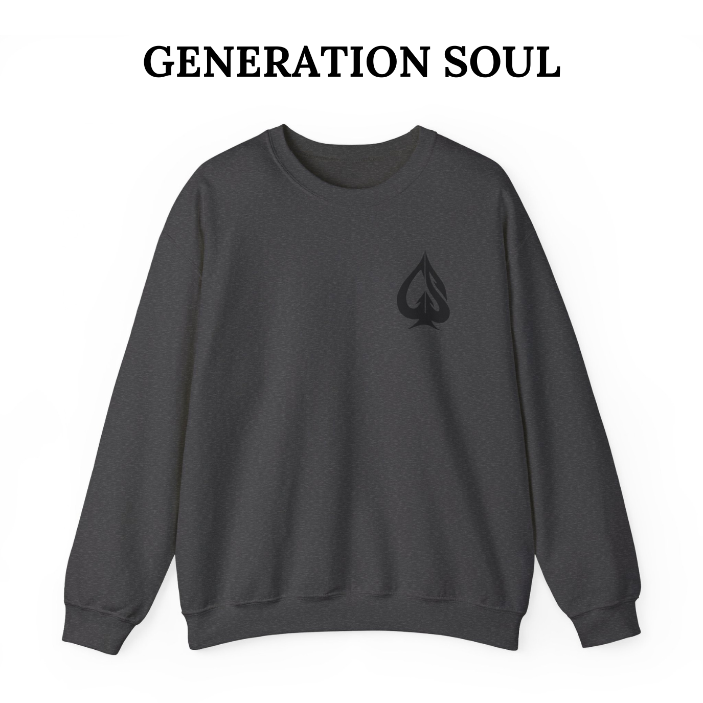 Women Heavy Blend™ Crewneck Printed Sweatshirt