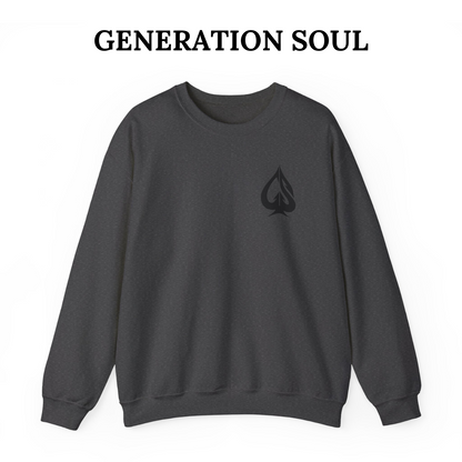 Women Heavy Blend™ Crewneck Printed Sweatshirt