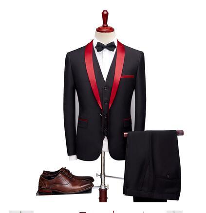 Men's Suits 3Pcs Formal Casual Slim - Kennedy Conglomerate Inc 
