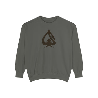 Men Garment-Dyed Sweatshirt