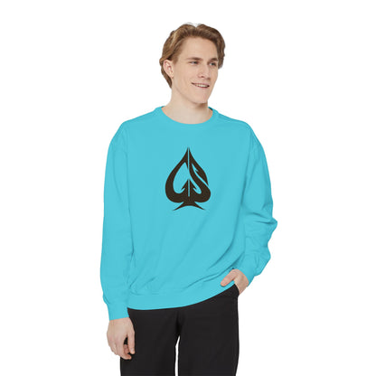 Men Garment-Dyed Sweatshirt