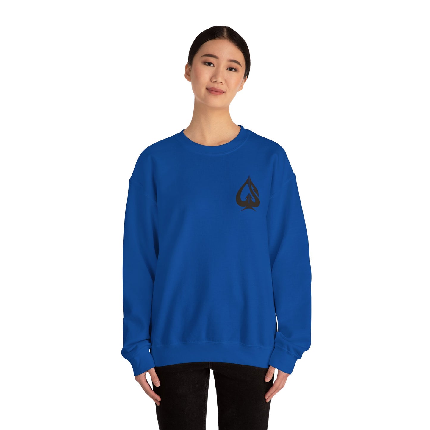 Women Heavy Blend™ Crewneck Printed Sweatshirt
