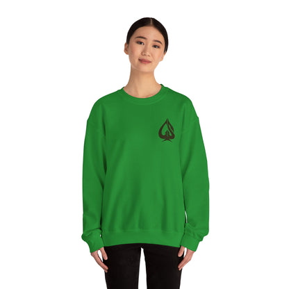Women Heavy Blend™ Crewneck Printed Sweatshirt