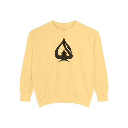 Men Garment-Dyed Sweatshirt