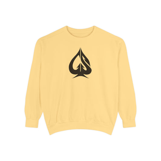 Men Garment-Dyed Sweatshirt