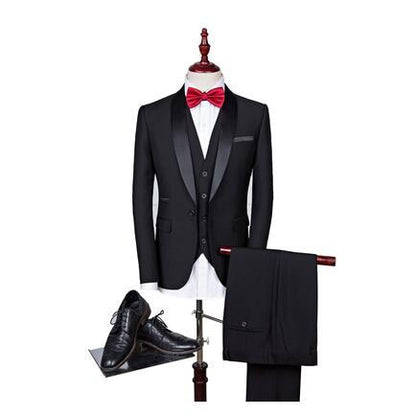 Men's Suits 3Pcs Formal Casual Slim - Kennedy Conglomerate Inc 