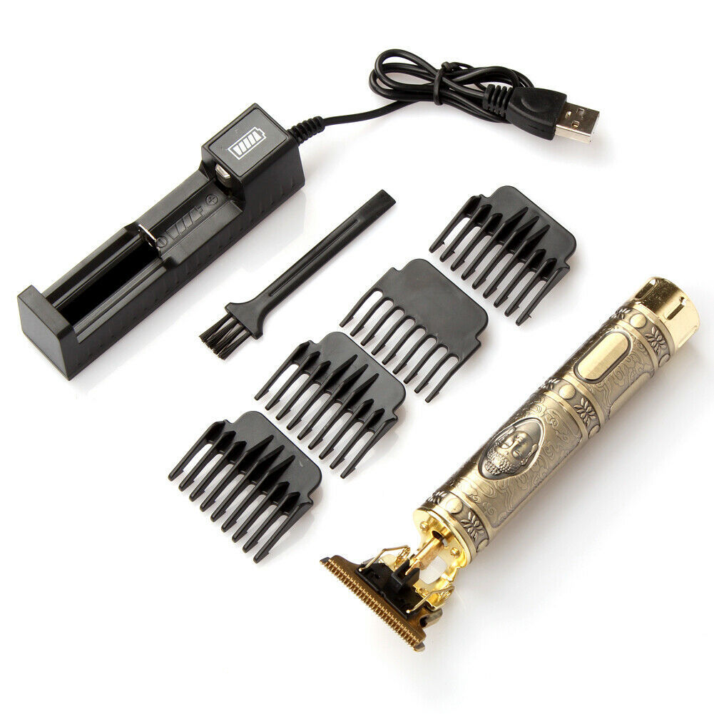 USB Electric Hair Clippers Rechargeable Shaver Beard Trimmer - Kennedy Conglomerate Inc 