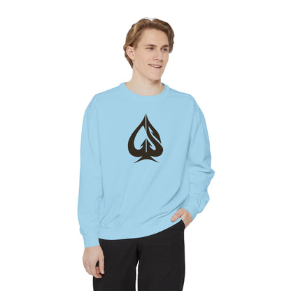 Men Garment-Dyed Sweatshirt
