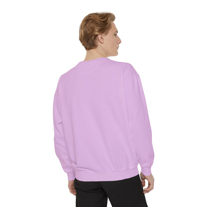 Men Garment-Dyed Printed Sweatshirt - Kennedy Conglomerate Inc 