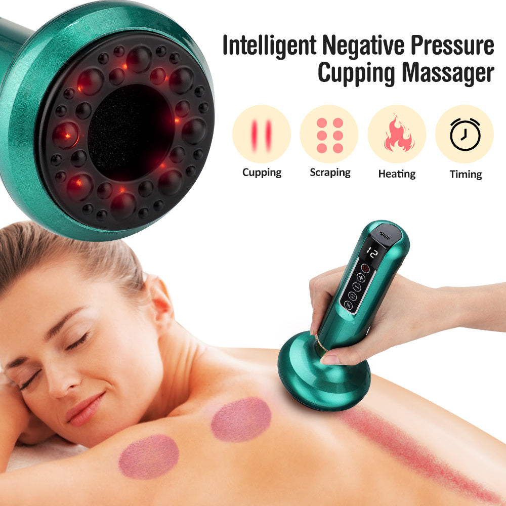 Electric Vacuum Cupping Massager For Body Anti-Cellulite - Kennedy Conglomerate Inc 