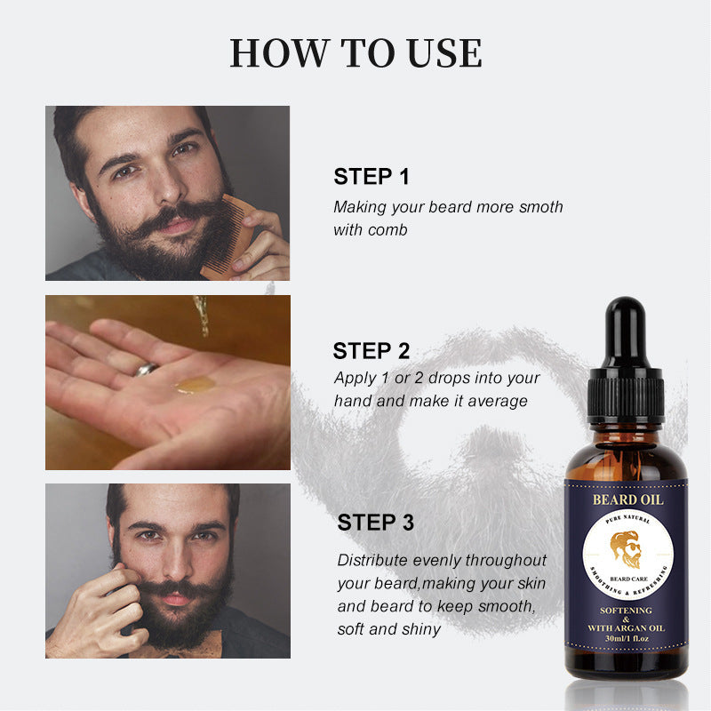 Men's Beard Growth Treatment Oil 30ml - Kennedy Conglomerate Inc 