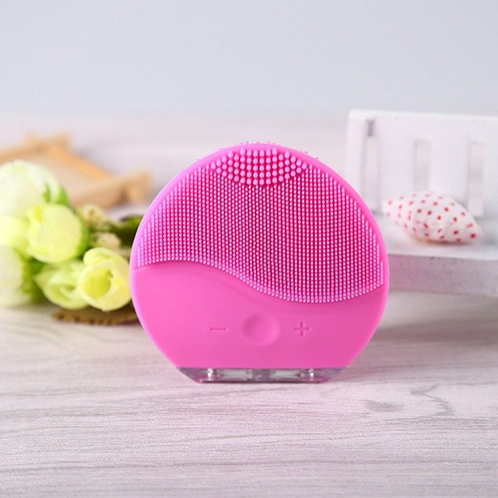 Ultrasonic Rechargeable Electric Face Cleanser - Kennedy Conglomerate Inc 