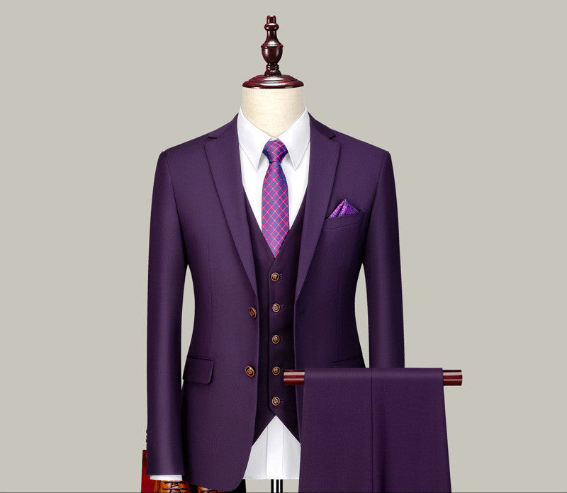 Men's Three-piece Suits For Groomsmen - Kennedy Conglomerate Inc 